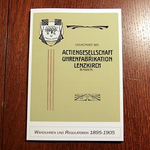 Lenzkirch Katalog 1895-1905, Wanduhren und Regulatoren