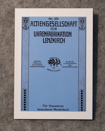 Lenzkirch Katalog No. 351 - Wanduhren und Wecker