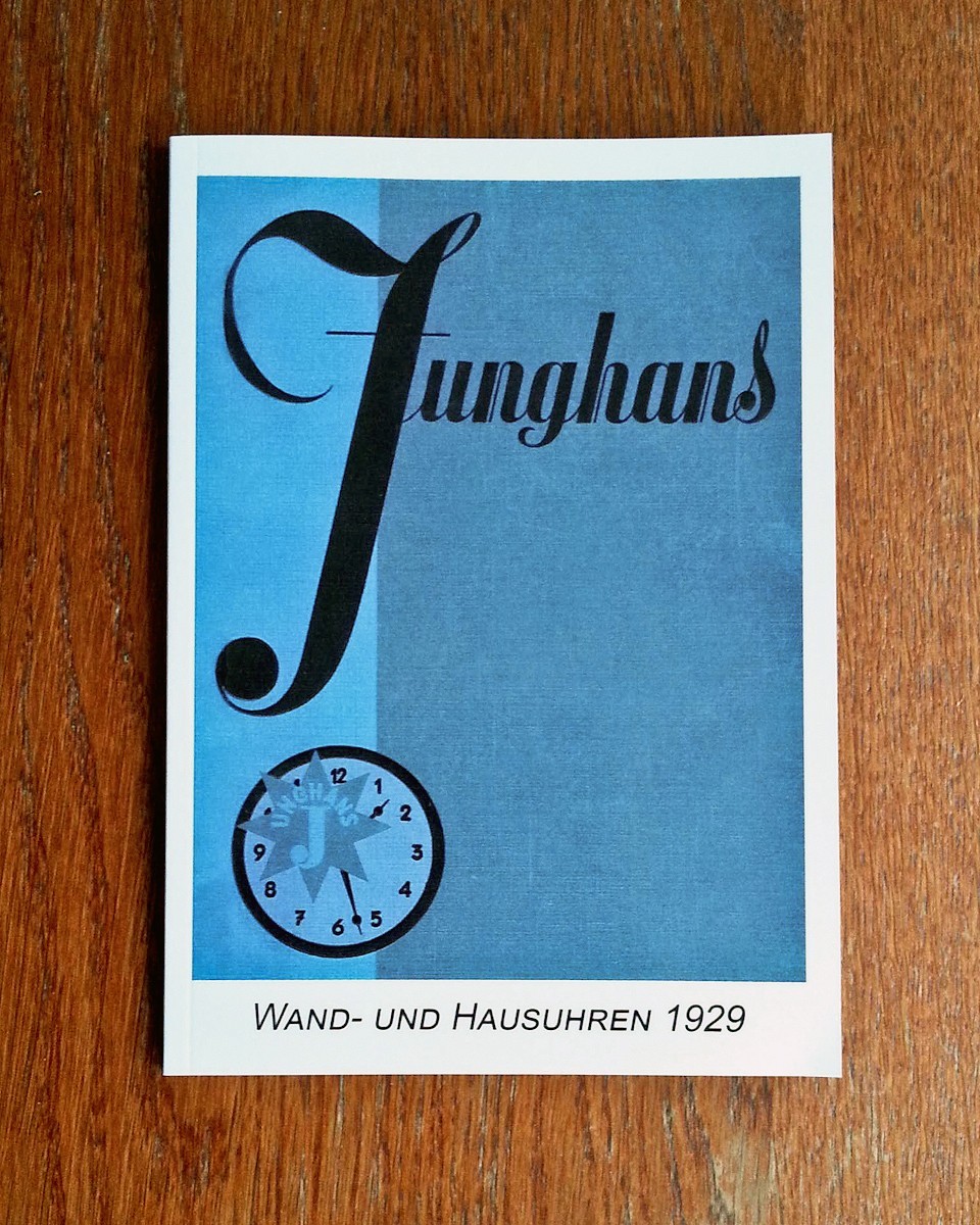 Uhrenbuch Musterbuch Katalog D14 1924 Pfeilkreuz H.A.U Wecker und Kaminuhren