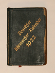Deutscher Uhrmacher-Kalender 1922